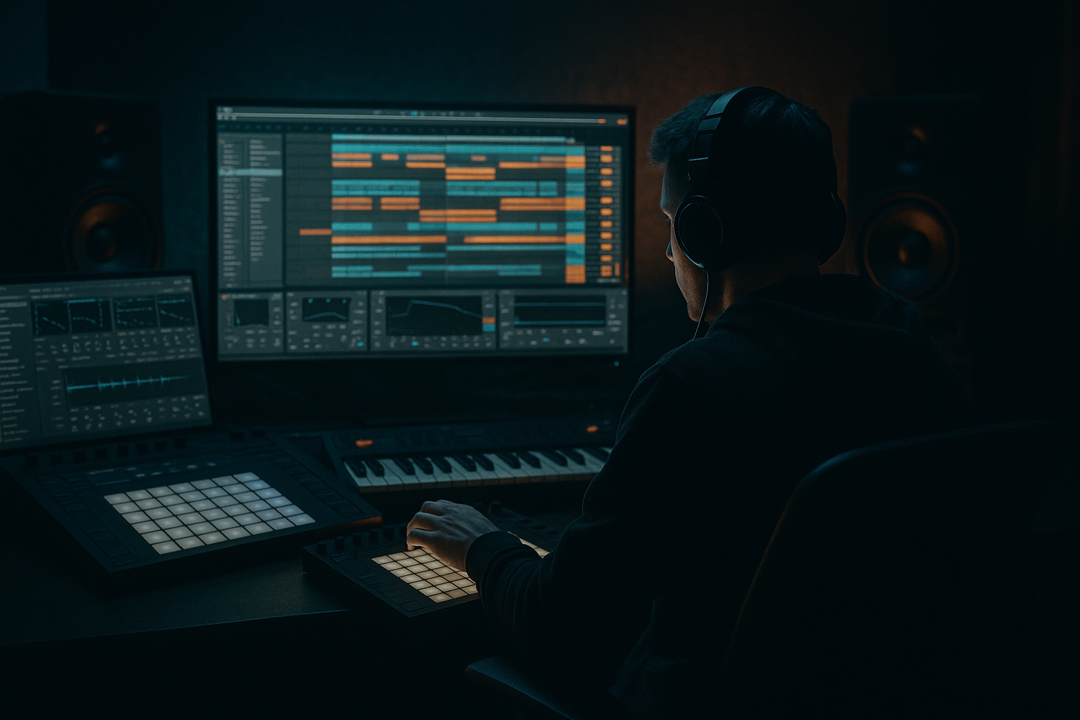 Hedex ragga cut: stack and arrange in Ableton Live 12 using Session View to Arrangement View (Beginner · FX · tutorial) cover image