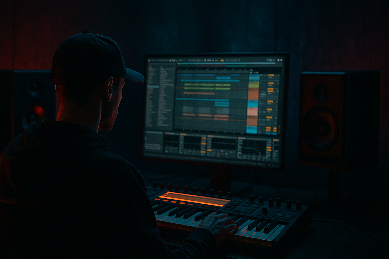 Kanine approach: warp a reverb swell in Ableton Live 12 for warm tape-style grit (Beginner · FX · tutorial) cover image