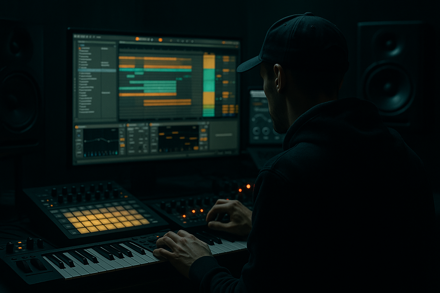 Turno amen variation in Ableton Live 12 with jungle swing (Advanced · FX · tutorial) cover image