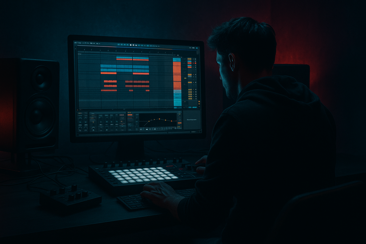 Adam F reverb swell: slice and arrange in Ableton Live 12 with DJ-friendly structure (Beginner · FX · tutorial) cover image