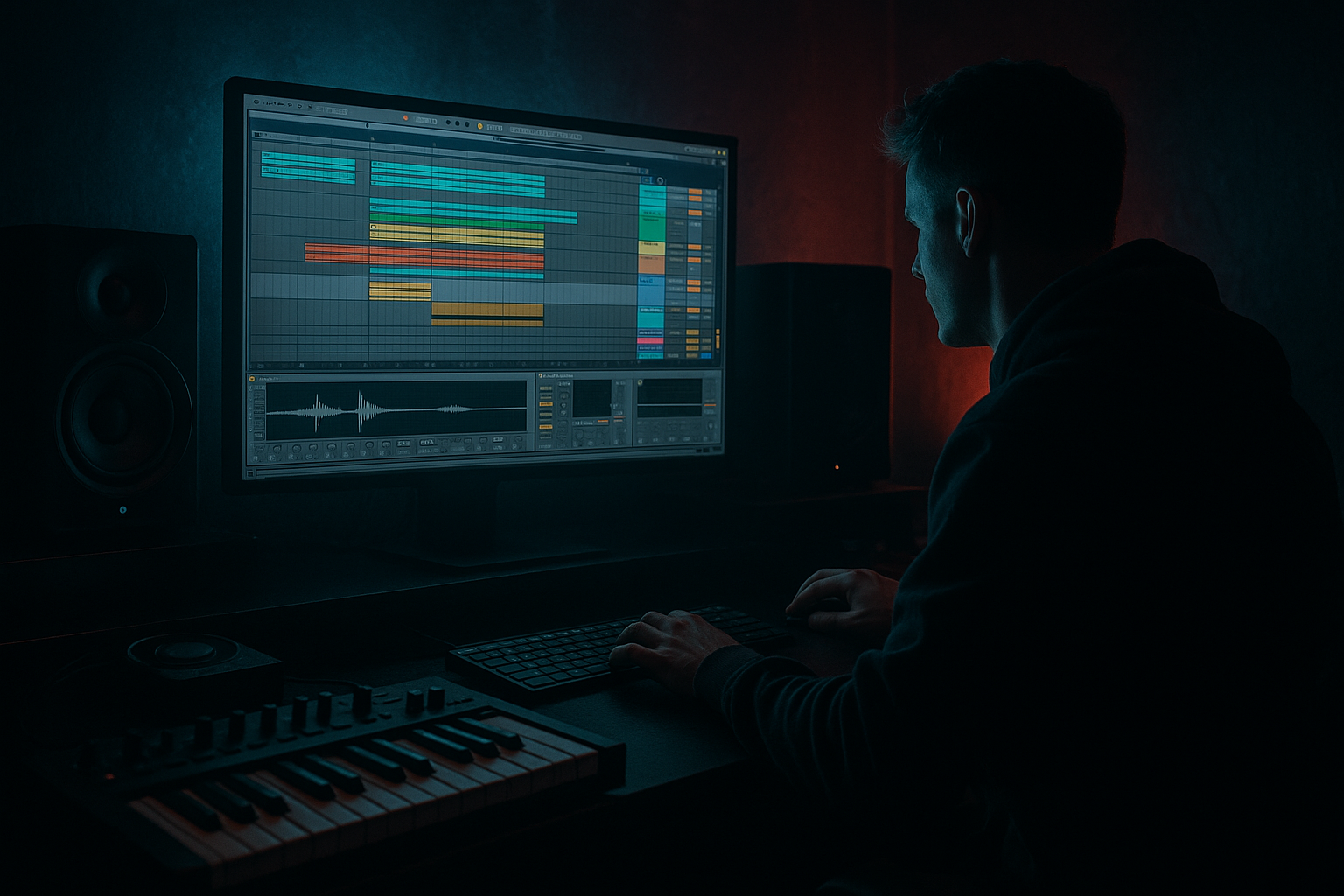 1991 Ableton Live 12 sub reinforcement blueprint for late-night roller weight (Advanced · Atmospheres · tutorial) cover image