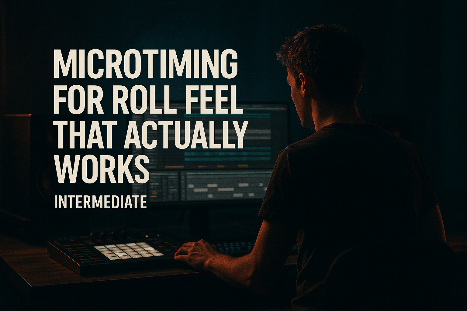 Grooverider Ableton Live 12 vinyl crackle bed blueprint using Session View to Arrangement View (Advanced · Sound Design · tutorial) cover image
