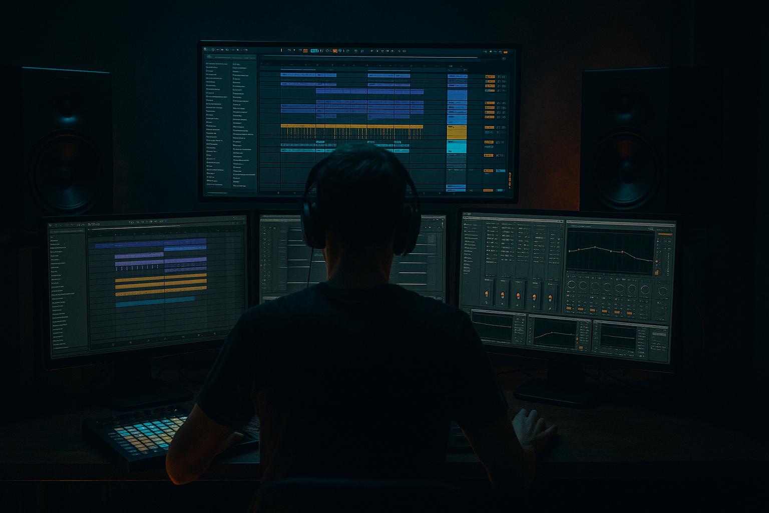 Kings of the Rollers subsine workflow: modulate and arrange in Ableton Live 12 with minimal CPU load (Intermediate · Sound Design · tutorial) cover image