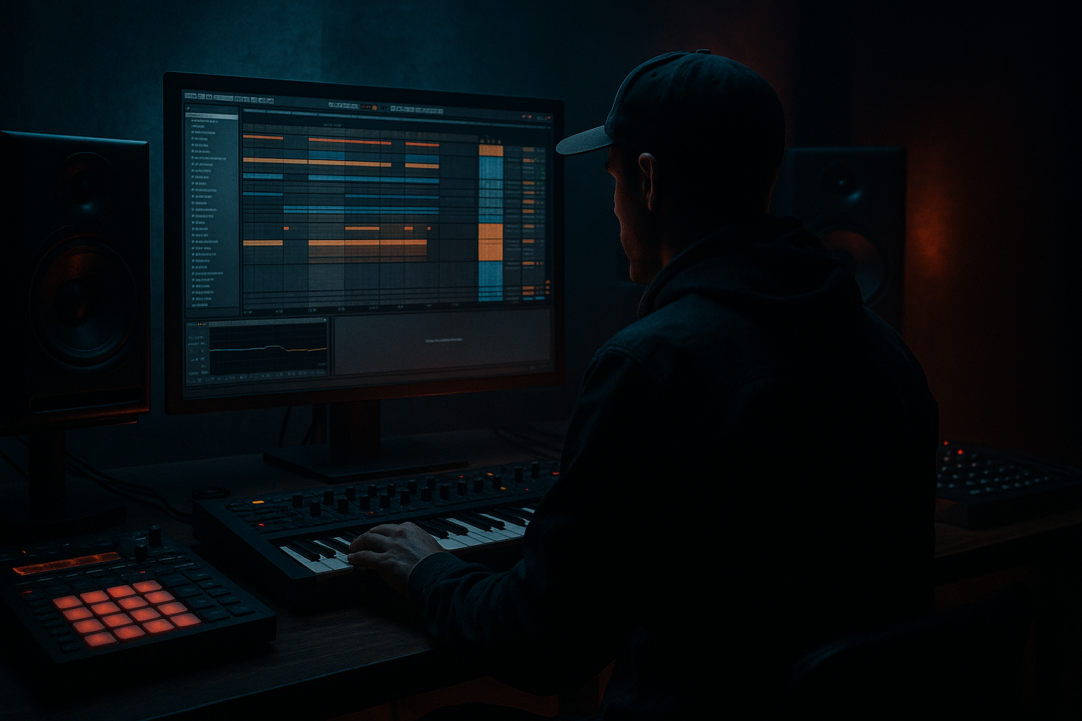 A Little Sound oldskool DnB jungle arp in Ableton Live 12 using Session View to Arrangement View (Intermediate · Arrangement · tutorial) cover image