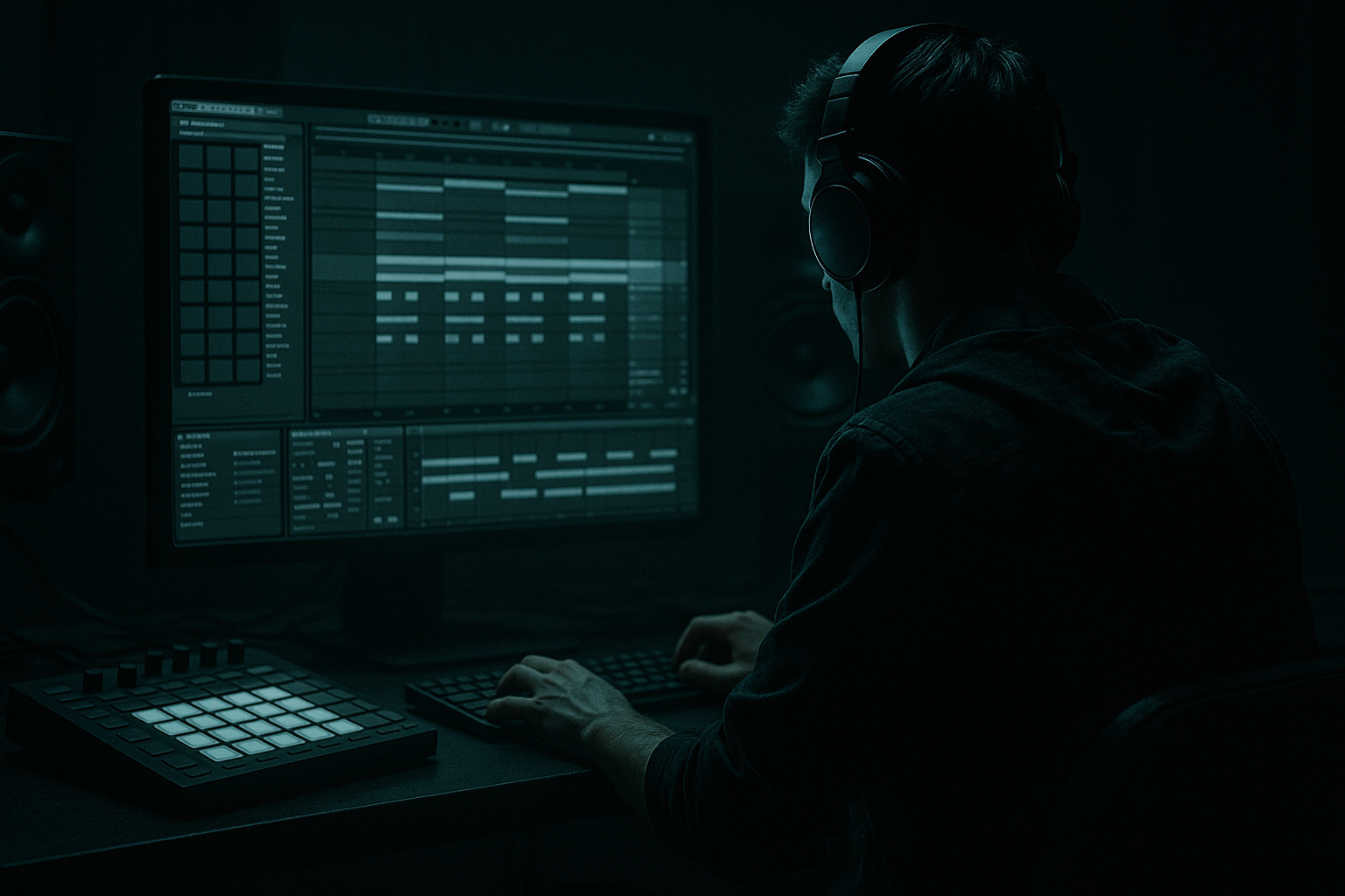Dillinja edit: stack a brass stab from scratch in Ableton Live 12 with automation-first workflow (Intermediate · Atmospheres · tutorial) cover image