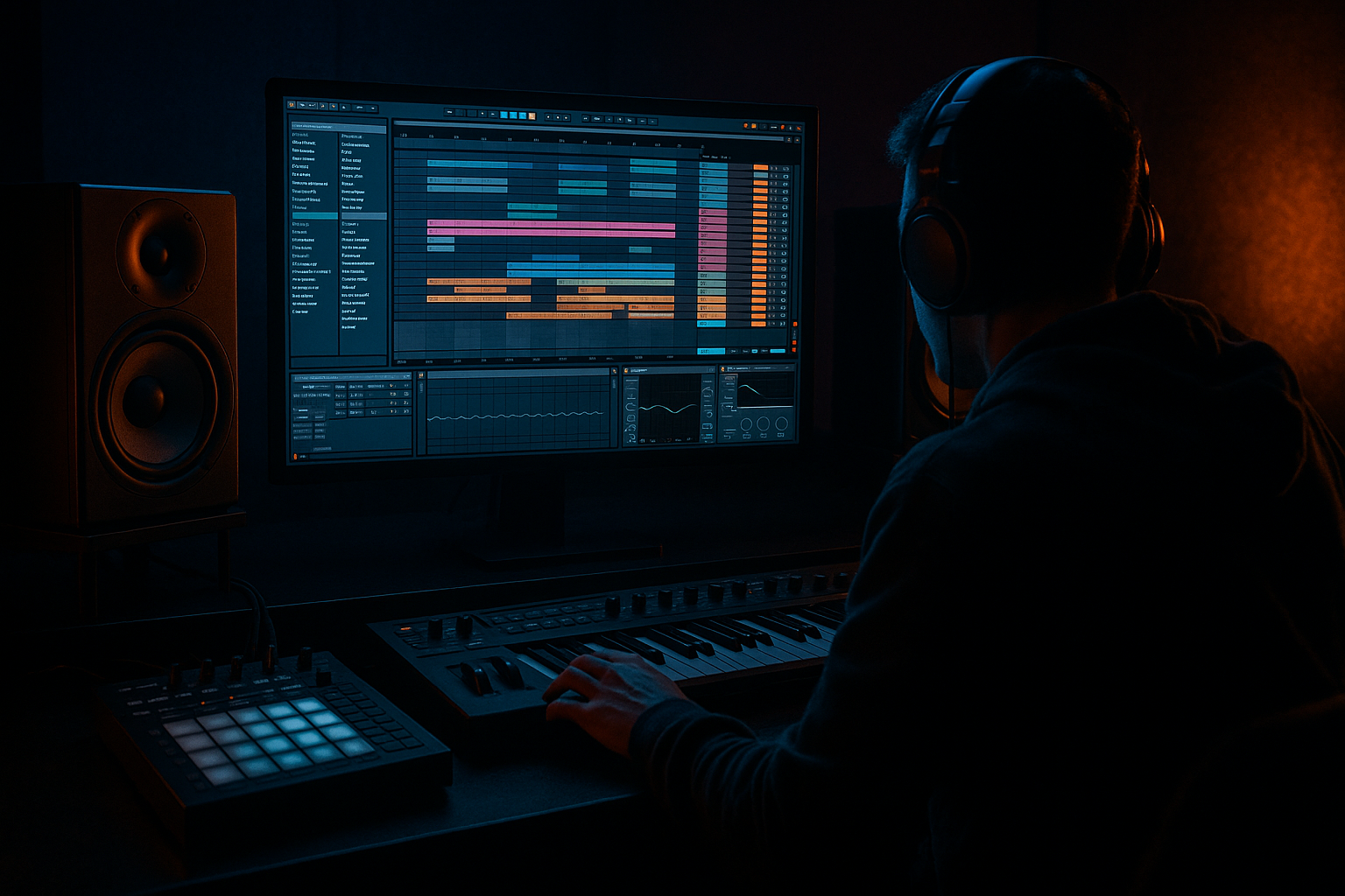 Breakage edit: arrange a comb-filter bass from scratch in Ableton Live 12 using Session View to Arrangement View (Intermediate · Arrangement · tutorial) cover image