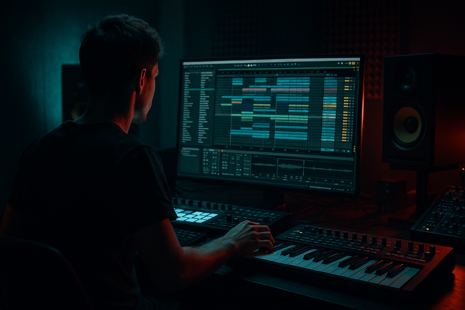 advanced kick snare midi patterns and setup in Ableton Live 12 (Advanced · Drums · tutorial) cover image