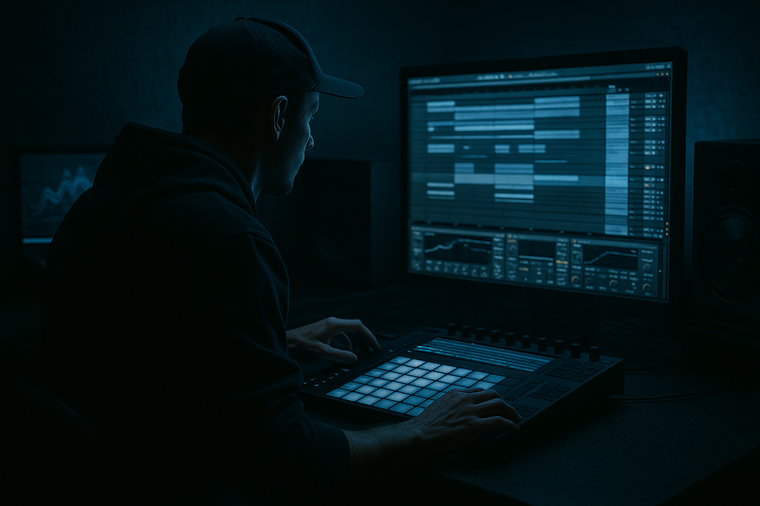 DJ Marky dub siren framework in Ableton Live 12 using Session View to Arrangement View (Advanced · FX · tutorial) cover image