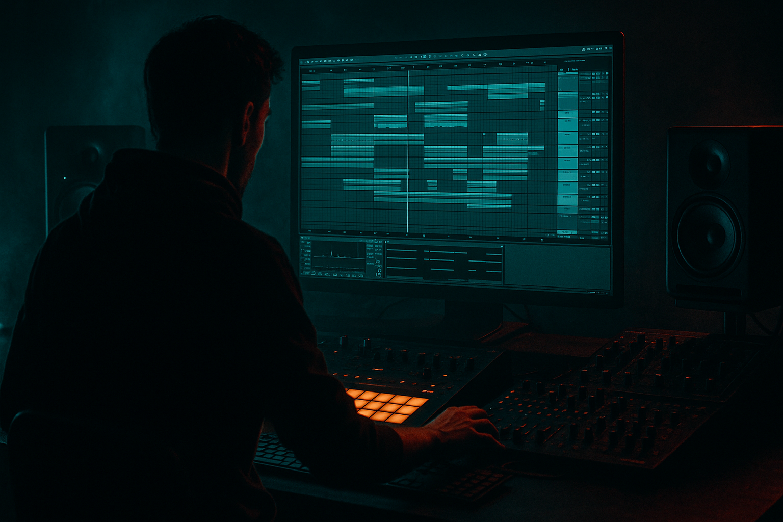 Randall drum bus crunch: saturate and arrange in Ableton Live 12 using Session View to Arrangement View (Advanced · FX · tutorial) cover image