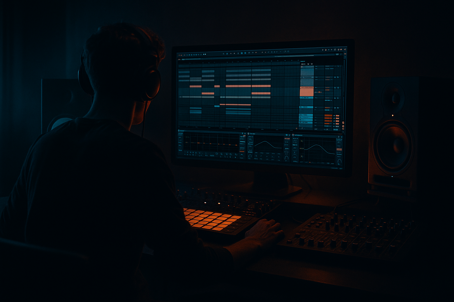 Whiney edit: tune a tape-hiss atmosphere from scratch in Ableton Live 12 for warm tape-style grit (Advanced · Edits · tutorial) cover image
