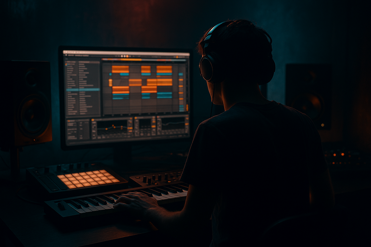 Digital DJ intro in Ableton Live 12 for breakbeat science (Advanced · Vocals · tutorial) cover image